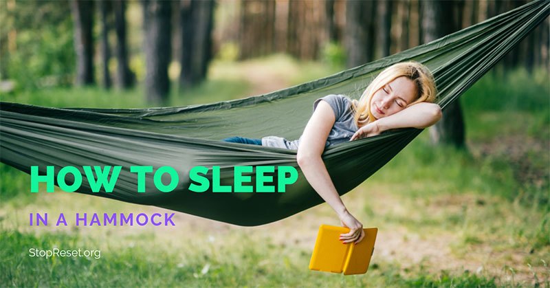 How to Sleep in a Hammock