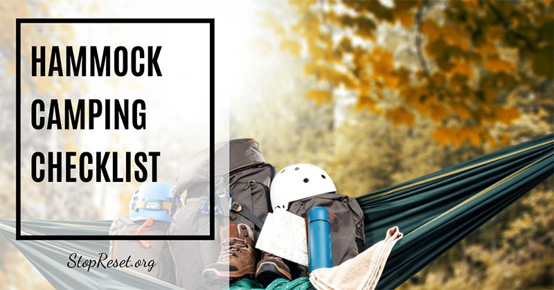 hammock camping checklist