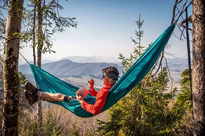 backpacking with a hammock